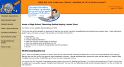 Desktop Screenshot of chemistryinquiry.com