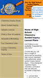 Mobile Screenshot of chemistryinquiry.com