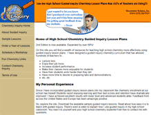 Tablet Screenshot of chemistryinquiry.com